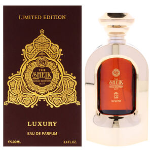 Gold Edition - The Sheik N.77 by Khalis for Men - 3.4 oz EDP Spray